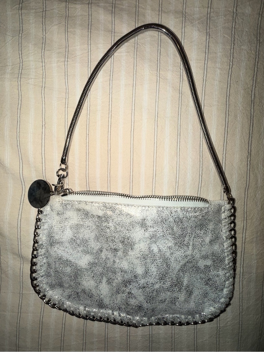 Silver Metallic Purse/Pouch